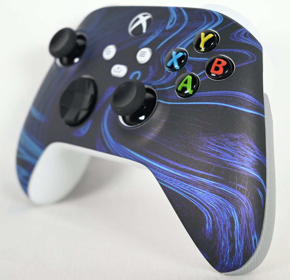 Xbox One/S/X Controller: Blue Picasso