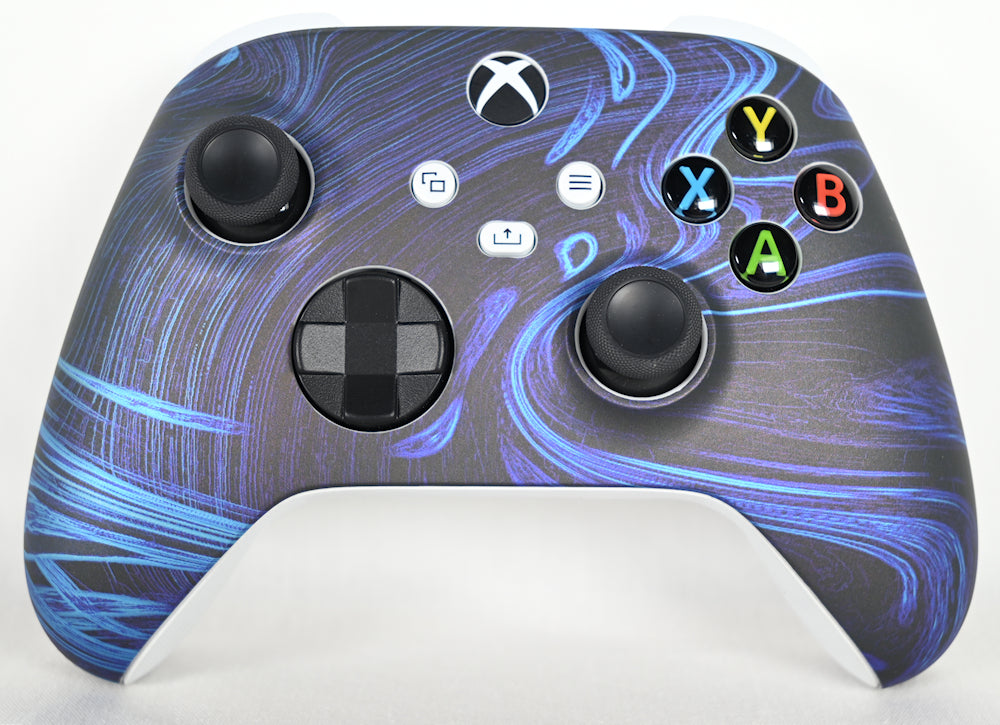 Xbox One/S/X Controller: Blue Picasso
