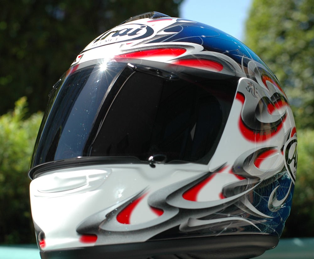 Motorradhelm mit Design nach Wahl - JulHaDesign