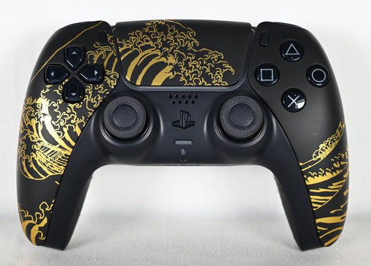 PS 5 Controller : Gold Wave