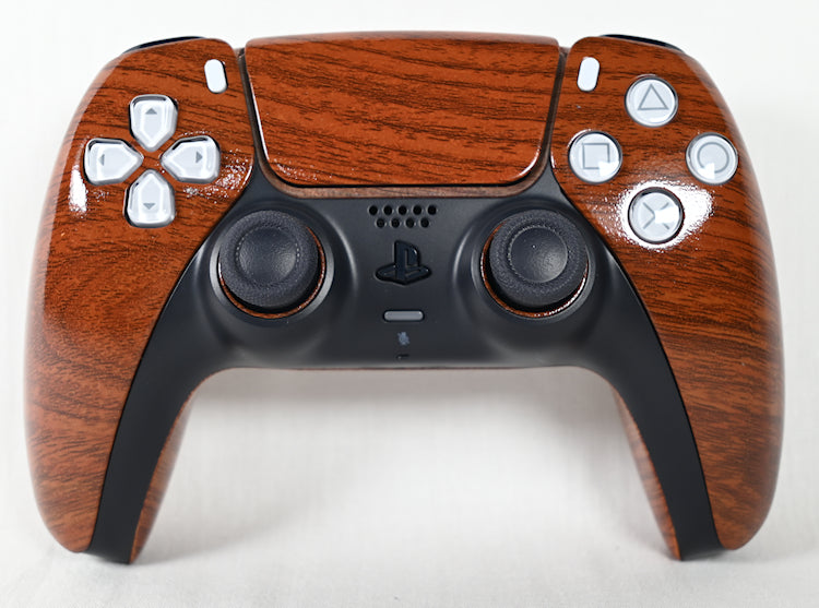 PS 5 Controller: Mahagoni Look