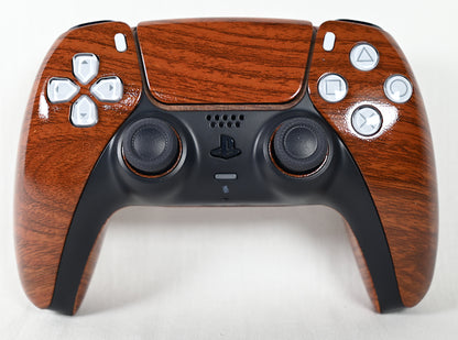 PS 5 Controller: Mahagoni Look