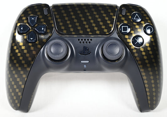 PS 5 Controller: Gold Carbon