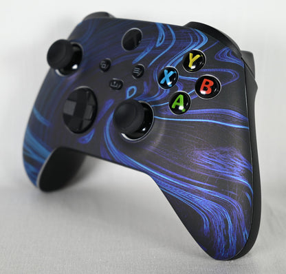 Xbox One/S/X Controller: Blue Picasso