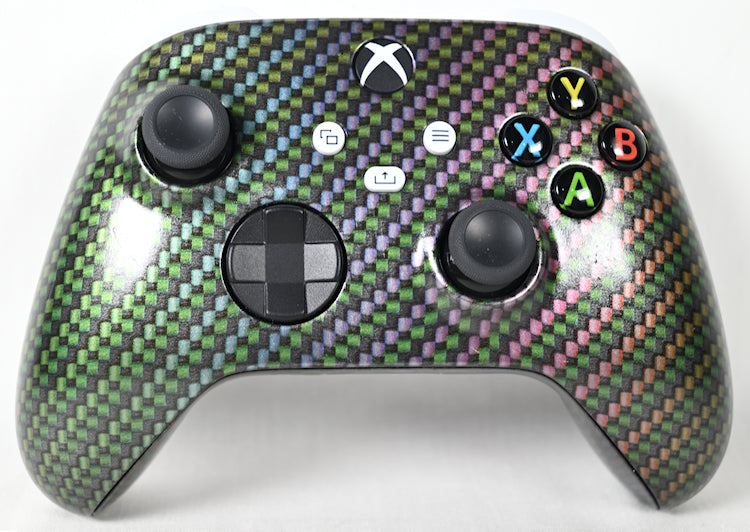 Xbox One/S/X Controller: Rainbow Carbon