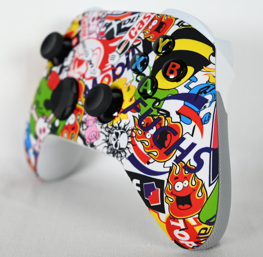 Xbox One/S/X Controller: Stickerbomb