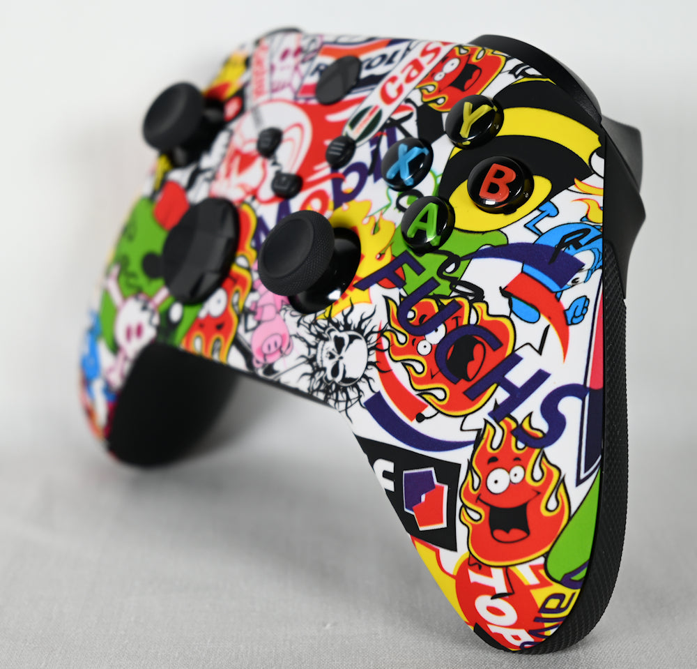 Xbox One/S/X Controller: Stickerbomb