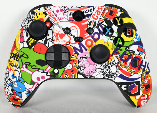 Xbox One/S/X Controller: Stickerbomb