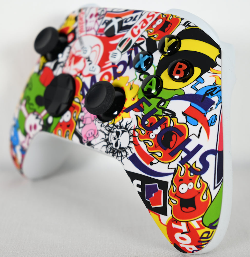 Xbox One/S/X Controller: Stickerbomb