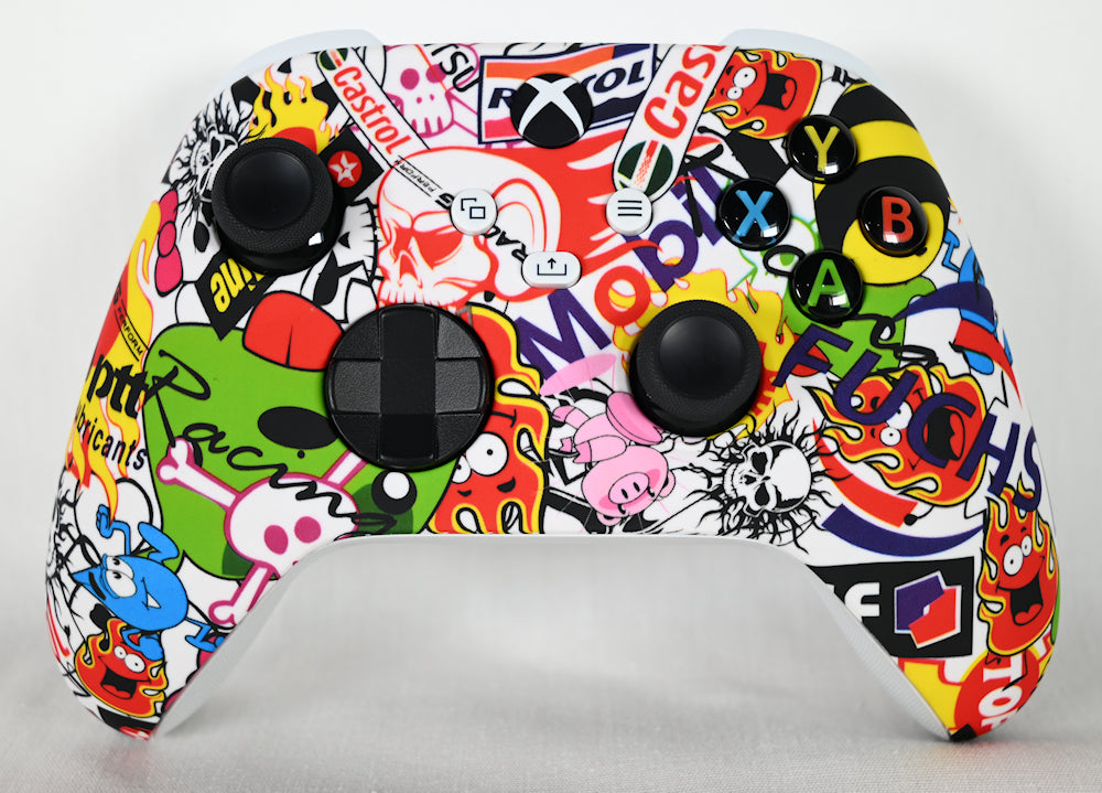 Xbox One/S/X Controller: Stickerbomb